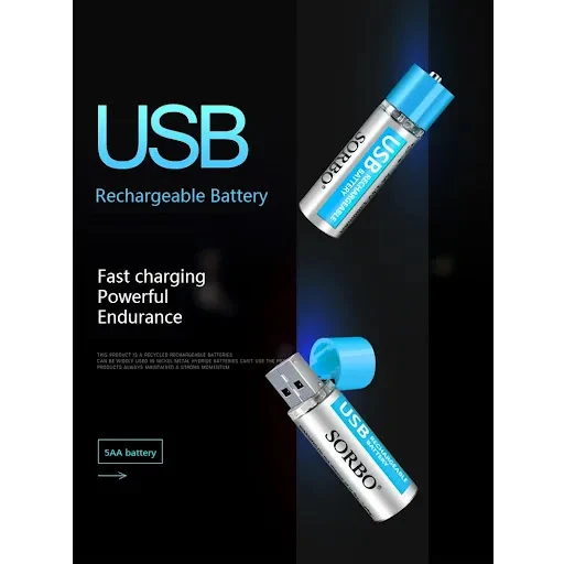 Title 3, AAA Lithium polymer battery set offers recharge...