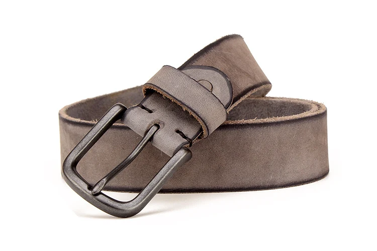 Title 12, Mens leather pin buckle belt