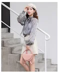 Bolso Semi-Círculo Bao Zi-Madre, Bandolera, Bolso Mensajero, Monedero Infantil, ¡Perfecto para Niños y Padres! Funcional y Elegante. — foto 5
