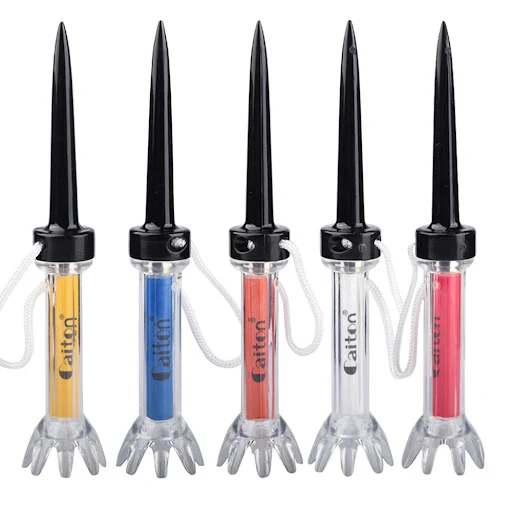 Title 8, Anti-lost holder golf magnetic ball nail. Secur...