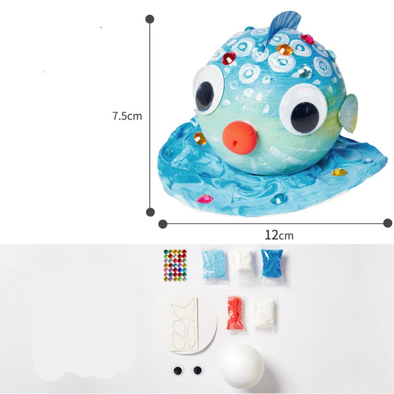 Bubble Fish Toy Bubble Ball Painting and Drawing Set Unleash your child's creativity with this fun and unique bubble art — photo 1