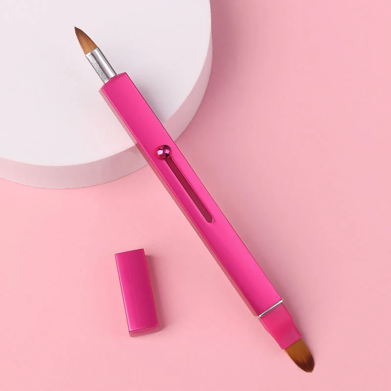 Title 3, Portable Retractable Nylon Lip Brush Makeup. Pr...