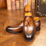 Herren Tassel Loafers Britischer Stil High-End Schuhe Exklusiver Look Maximaler Komfort Perfekt für Business und Freizeit — foto 5