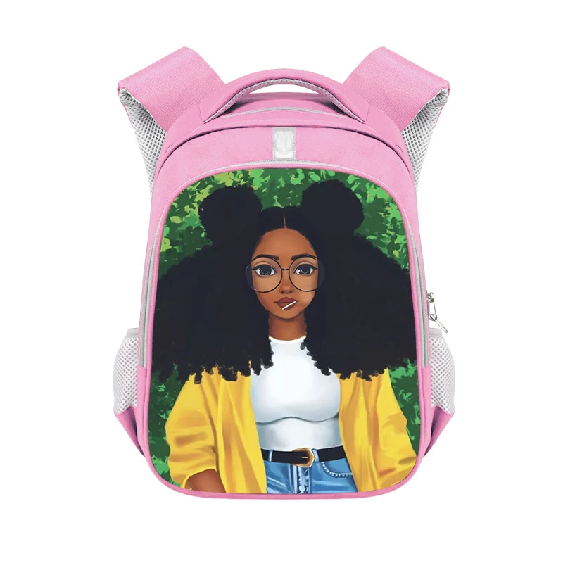 Title 7, Mochila para menina africana, ideal para escola...