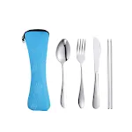 4pcs set light blue