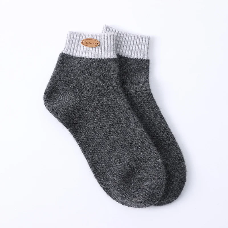 Title 5, Pure Cashmere Fashionable Knitted Socks, luxuri...