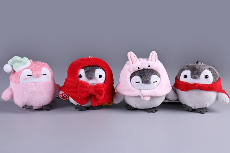 Title 1, Adorable penguin plush pendant doll, soft and c...