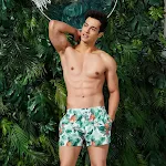 Doof Fruit Party Salad Festival Shorts — Embrace summer! These comfortable and colorful shorts are perfect for festivals — photo 4