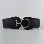 Black Silver Buckle