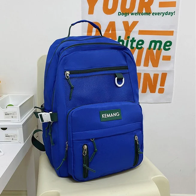 Bolsa de ombro casual coreana para estudantes, moderna e descolada. Ideal para a escola, com espaço e estilo para o dia a dia. — foto 6