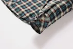 Men's Cotton Plaid Casual Cargo Pants. Comfortable and versatile for everyday wear. Perfect for a relaxed, stylish look — photo 10