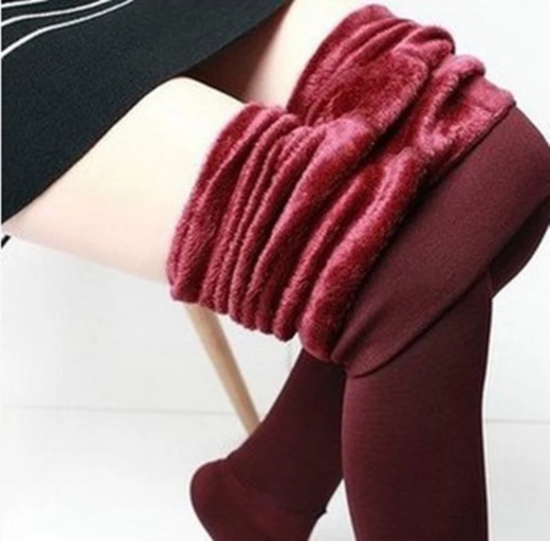 Title 8, Winter warm fleece leggings thick high stretch ...