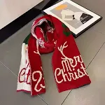 Red christmas letters