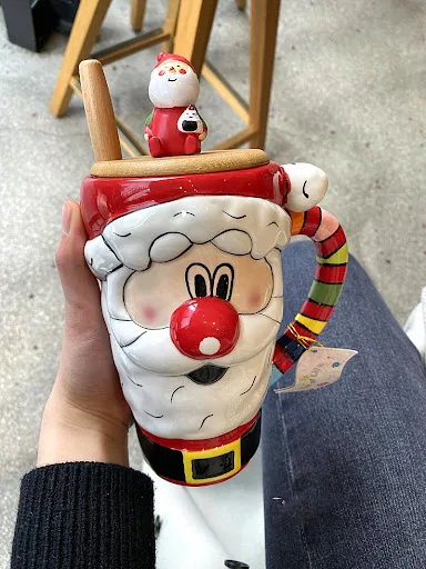 Title 1, Home Cute Santa Elk Ceramic Coffee Cup. Enjoy y...