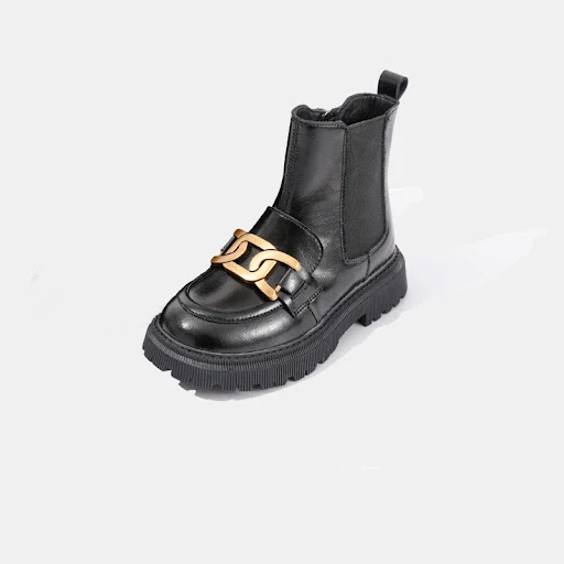 Title 6, Childrens Leather Short Martin Boots for every...
