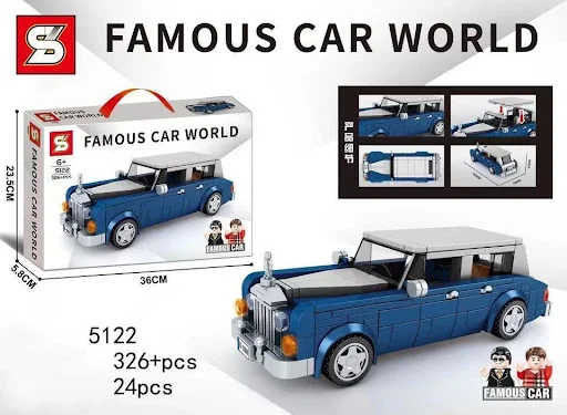 Title 5, Build a racing car model with small particle bu...