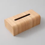 Caixa de Lenços de Papel de Madeira Luxuosa para Sala. Design de Gaveta para um Ambiente Requintado e Organizado. — foto 5