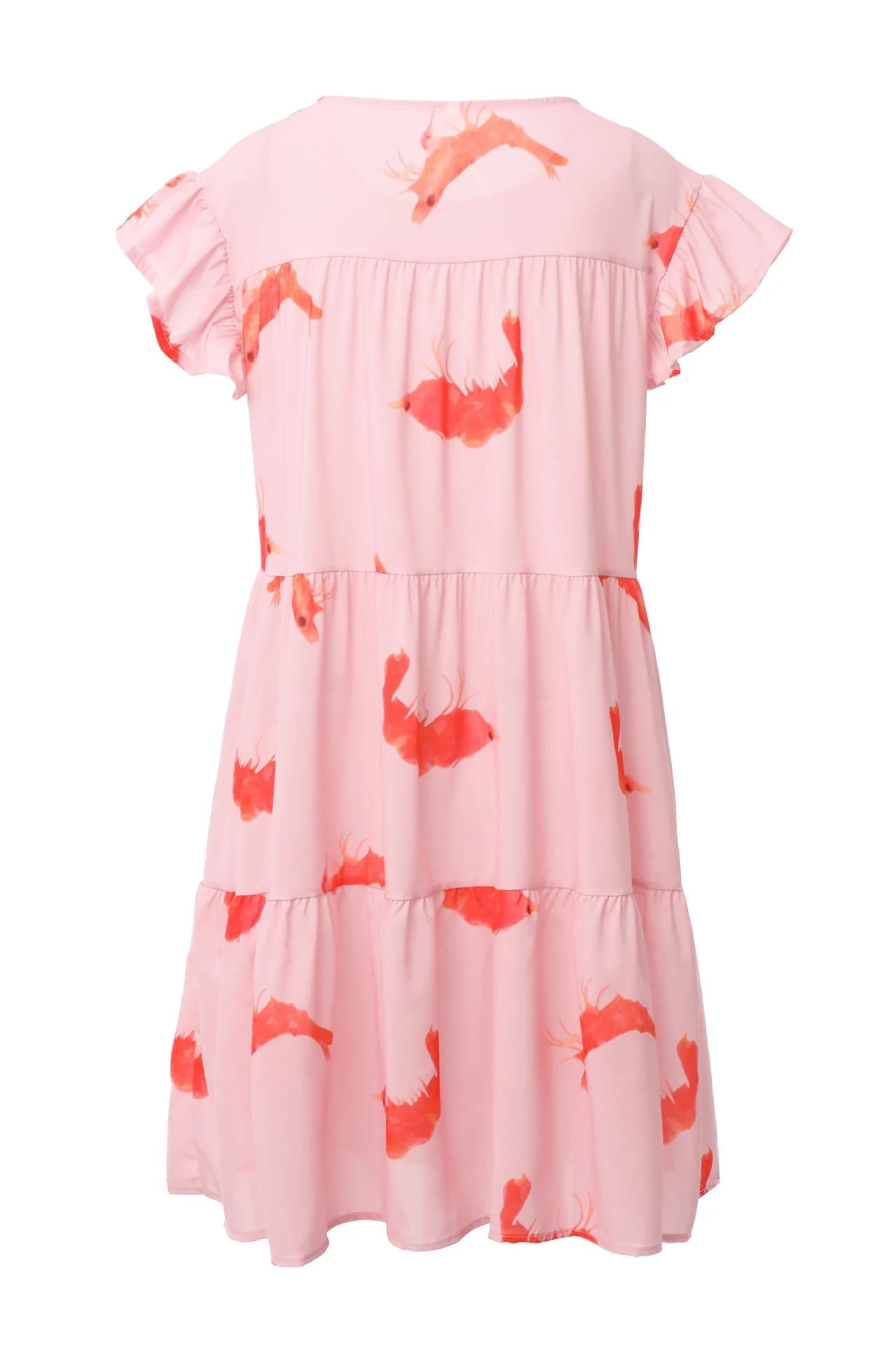 Title 13, Sweet holiday floral print A-line dress, perfec...