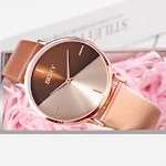 Relógio casual para meninas com mostrador de duas cores. Conforto e estilo para o dia a dia. Design moderno e durável. Perfeito para pequenas fashionistas. — foto 6