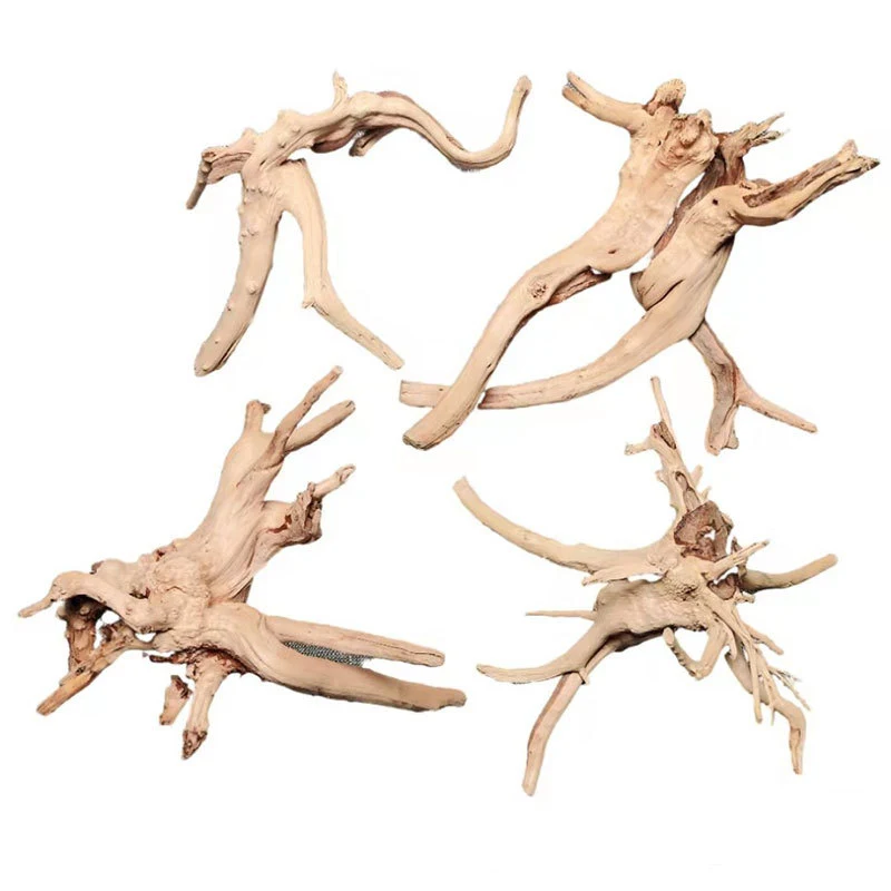 Title 6, 1PC Natural Driftwood Tree Trunk Micro Landscap...
