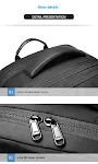 Mochila Masculina Grande Capacidade Seco Molhado Antifurto Negócios Lazer Unissex - Leve tudo com segurança e estilo, perfeita para trabalho e viagens. — foto 15