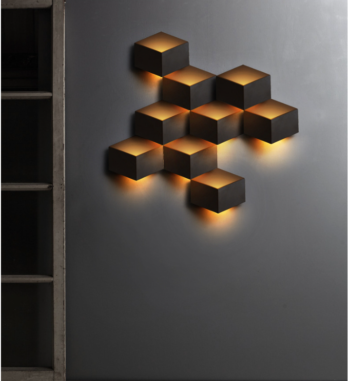 Title 2, Modern Minimalist Background Wall Light LED Enh...