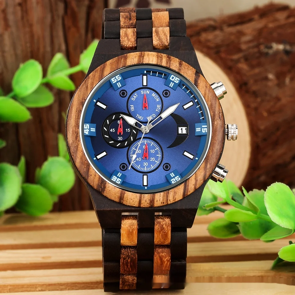 Title 2, Nuovo orologio al quarzo multifunzionale con ca...