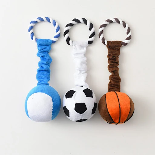 Title 5, Soft Ball Pet Dog Voice Molar Toy Ball Training...