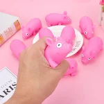 Unzip The Lala Pig Toy. Creative vent toy for kids to pinch, rebound and play. Stress-relieving fun, perfect for childre — photo 3