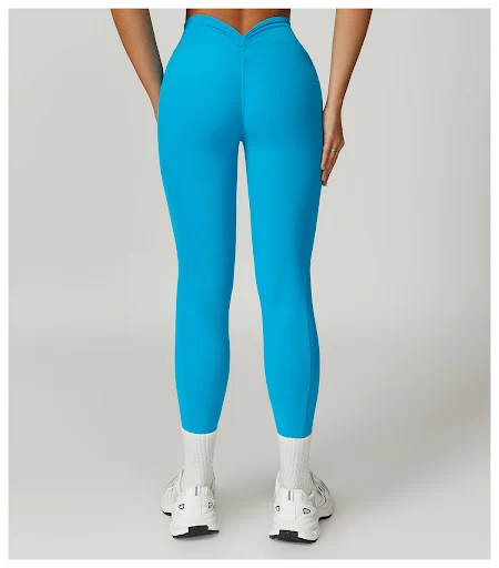 Title 20, Sneldrogende skinny yoga broek met hoge taille,...