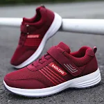 Gemengde batch dames vrijetijdssportschoenen met klittenband, voor alle seizoenen. Comfort en gemak voor dagelijks gebruik. — foto 2