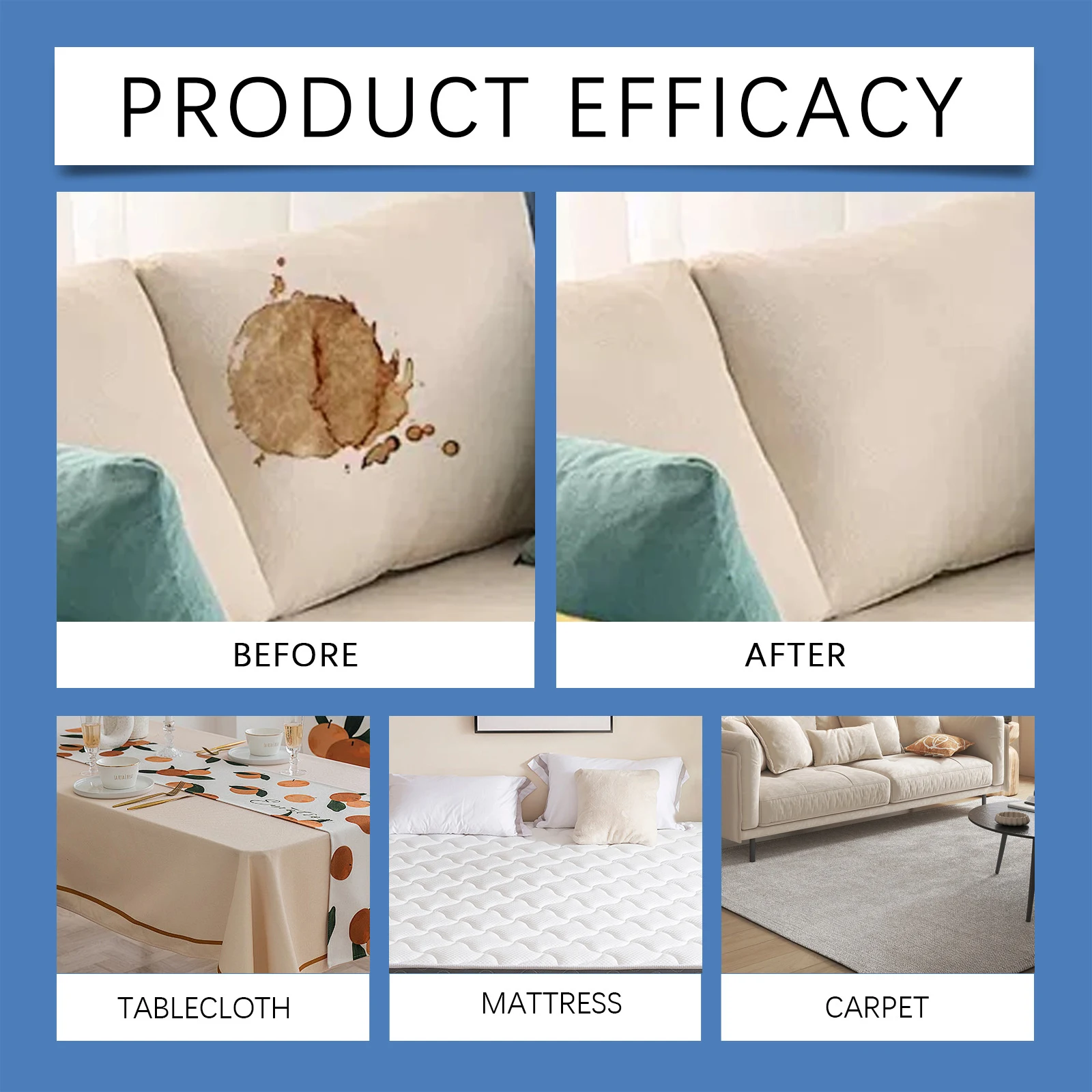 Title 6, Universal fabric sofa cleaner for home living r...