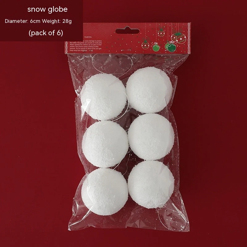 Title 3, Adornos para árbol de Navidad Bolas de nieve de...