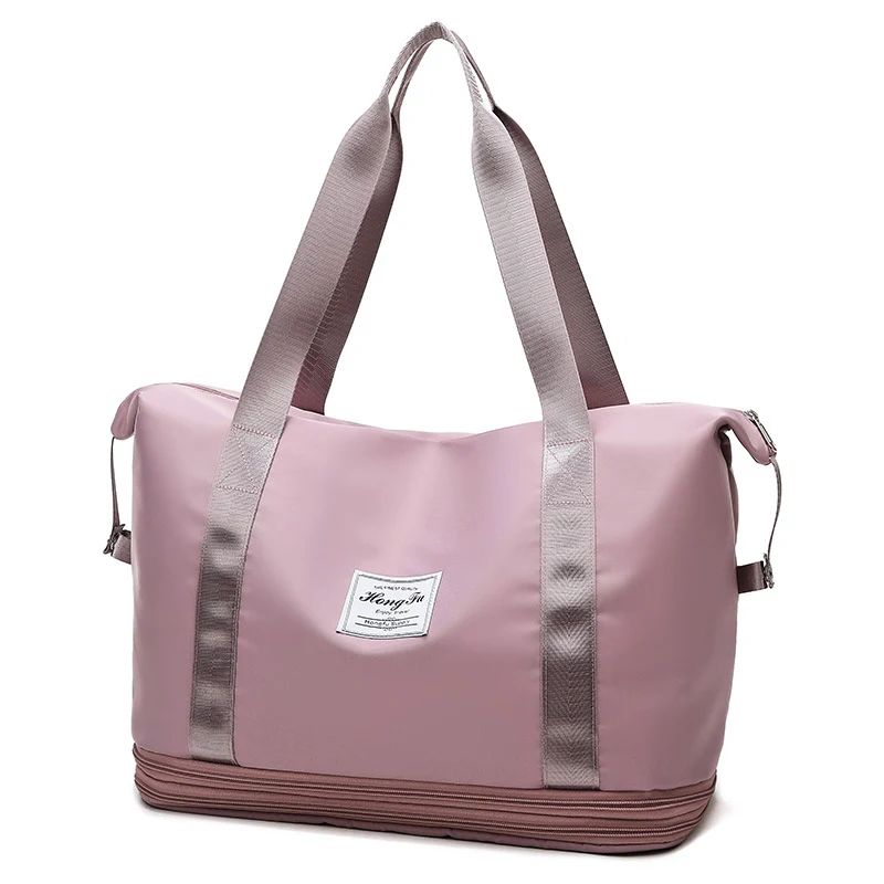 Bolsa de ginástica esportiva fashion, com separação úmida e seca, grande capacidade para homens e mulheres. Perfeita para academia. — foto 7