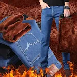 Pantalon homme d'affaires ample et droit chaud. Confort et style pour le professionnel moderne. Idéal pour le bureau et les occasions formelles. — photo 6