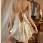 French Elegant Sling Front Nightdress — photo 9
