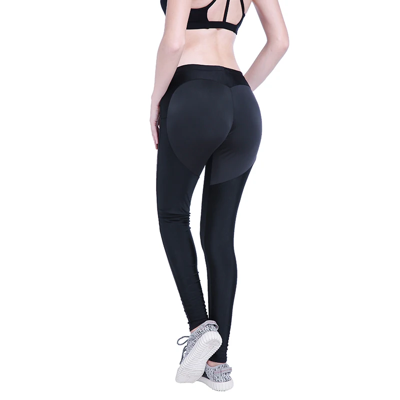 Title 2, Yoga Stretch Pants with Hip Lifting Design. Enh...