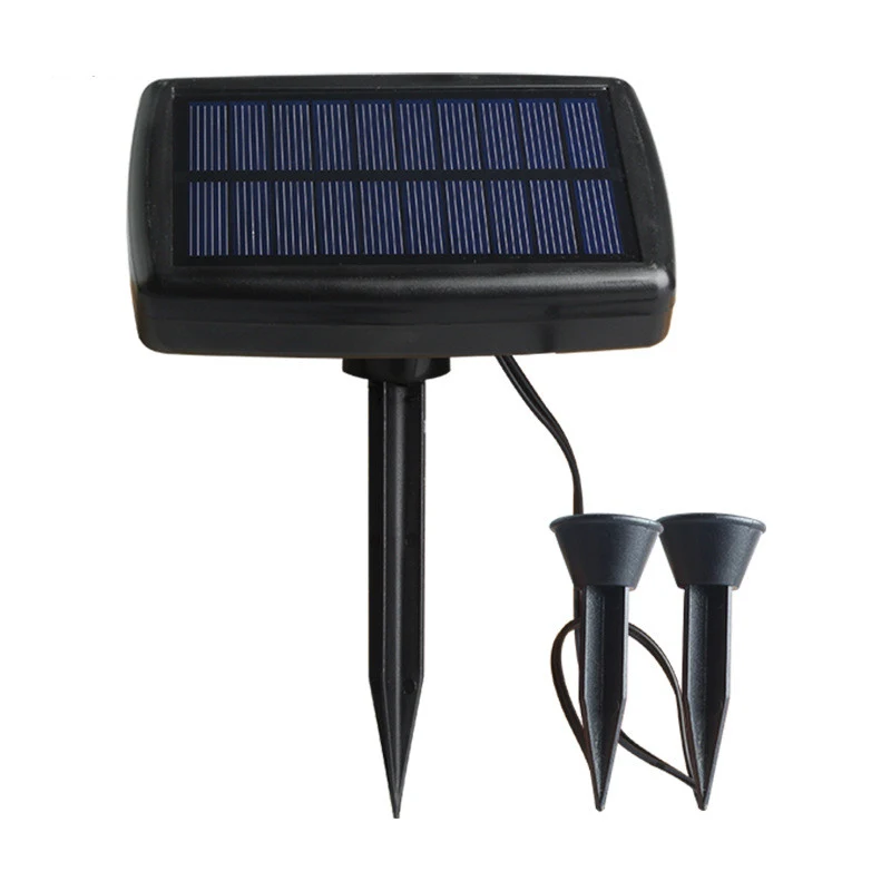 Ilumine seu jardim com a Luz Solar LED para Gramado, desfrute de uma iluminação eficiente e ecológica para seu jardim externo. — foto 2