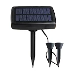 Ilumine seu jardim com a Luz Solar LED para Gramado, desfrute de uma iluminação eficiente e ecológica para seu jardim externo. — foto 2