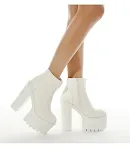 Autumn and Winter Women's Stage Platform Nightclub Shoes. Elevate your night out with these stylish and comfortable plat — photo 4