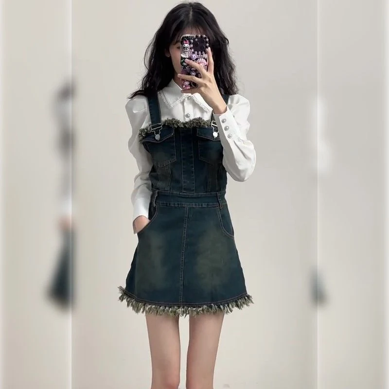 Title 5, Denim Baby Bag Skirt Womens Clothing