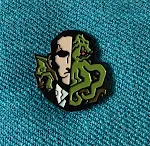 Cthulhu Cthulhu Old Dominator Metallbrosche. Zeige deine Liebe zu Lovecraft und dem kosmischen Horror mit dieser einzigartigen Anstecknadel. — foto 1
