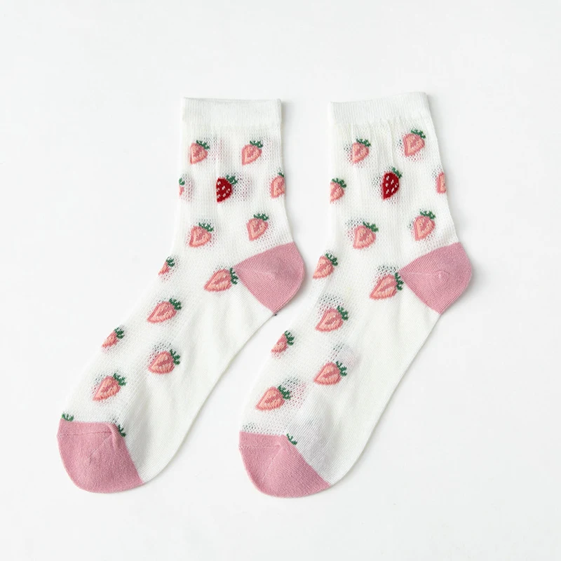 Title 6, Middle Tube Socks Summer Thin Mesh Breathable J...