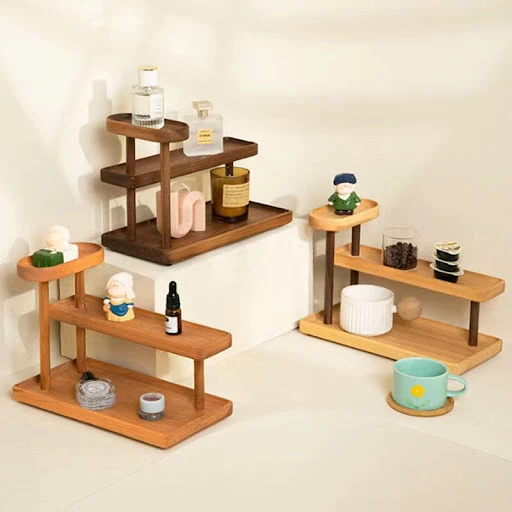 Title 8, Simple Household Multi-layer Wooden Dressing Ta...
