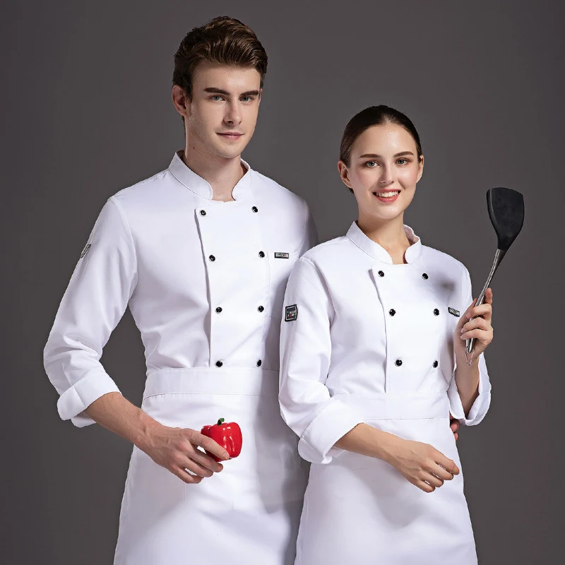 Title 5, French Restaurant Steakhouse Chefs Uniform Lon...