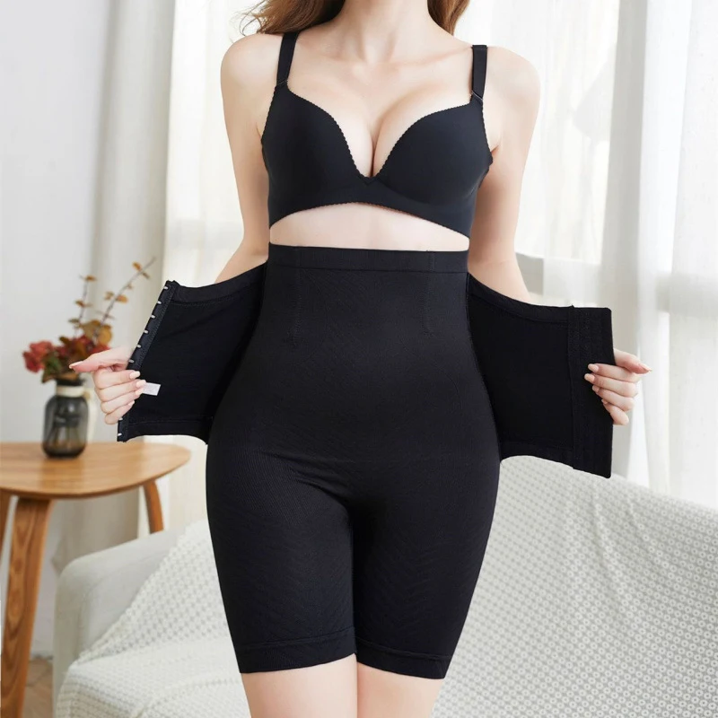 Women's Abdomen Pants High Waist Underwear Front Closure Breathable Butt Lifting Ladies — photo 6
