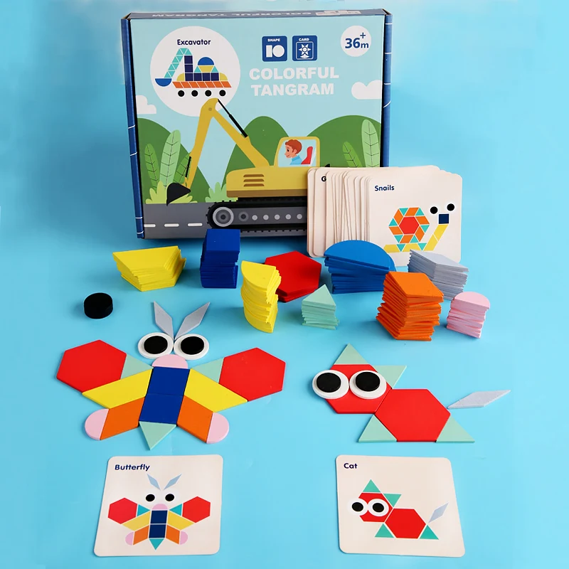 Title 4, Creative Geometric Tangram Puzzle Enhances Cogn...