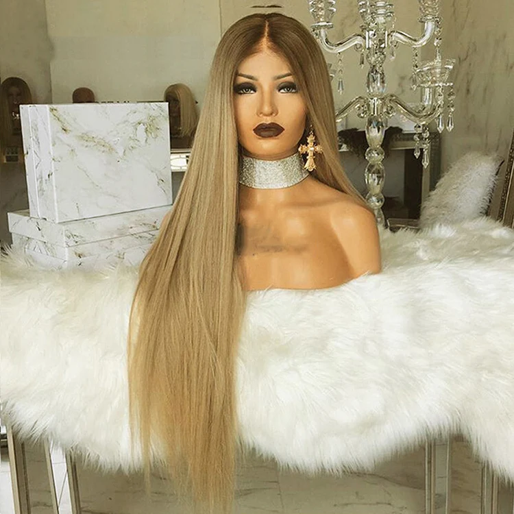 Touca de linho com cabelo longo e liso, projetada para cobertura e conforto. Leve, respirável e perfeita para proteger o cabelo e a pele. — foto 4