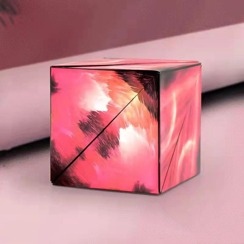 Cubo Mágico de Geometria Sólida Magnético Mutável Brinquedo de Deformação Transforme e Divirta-se Quebra-cabeça Criativo para Todas as Idades — foto 6