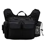 Vismessenger bag, heuptas en rugzak organizer. Houd je visgerei georganiseerd en gemakkelijk bereikbaar tijdens het vissen. — foto 3